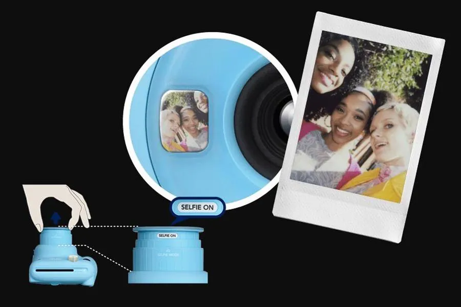 Aparat FujiFilm Instax mini 11 Charcoal Gray + 10 wkładów Instax mini